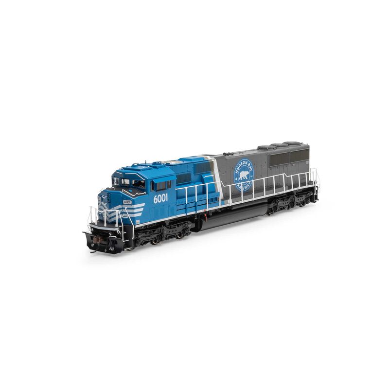 Athearn ATHG75646 SD60M Tri-Clops, HBRY Hudson Bay Railway #6001 with DCC & Sound HO Scale