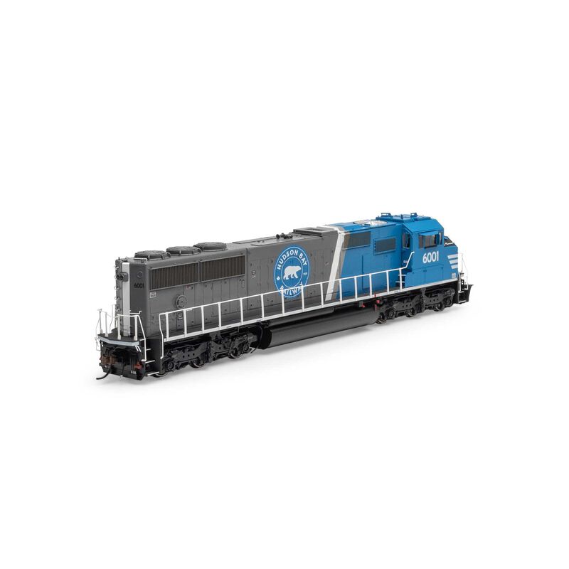 Athearn ATHG75646 SD60M Tri-Clops, HBRY Hudson Bay Railway #6001 with DCC & Sound HO Scale