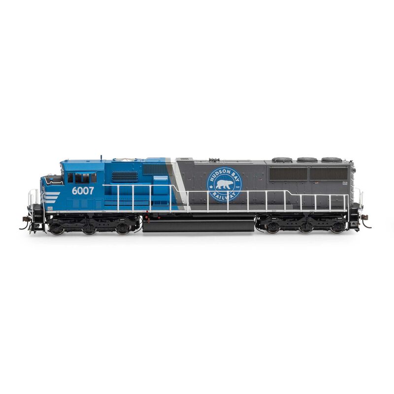 Athearn ATHG75647 SD60M Tri-Clops, HBRY Hudson Bay Railway #6007 with DCC & Sound HO Scale