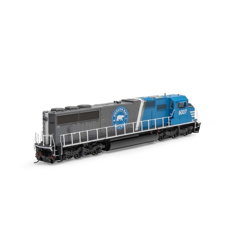 Athearn ATHG75647 SD60M Tri-Clops, HBRY Hudson Bay Railway #6007 with DCC & Sound HO Scale