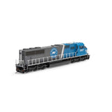 Athearn ATHG75647 SD60M Tri-Clops, HBRY Hudson Bay Railway #6007 with DCC & Sound HO Scale