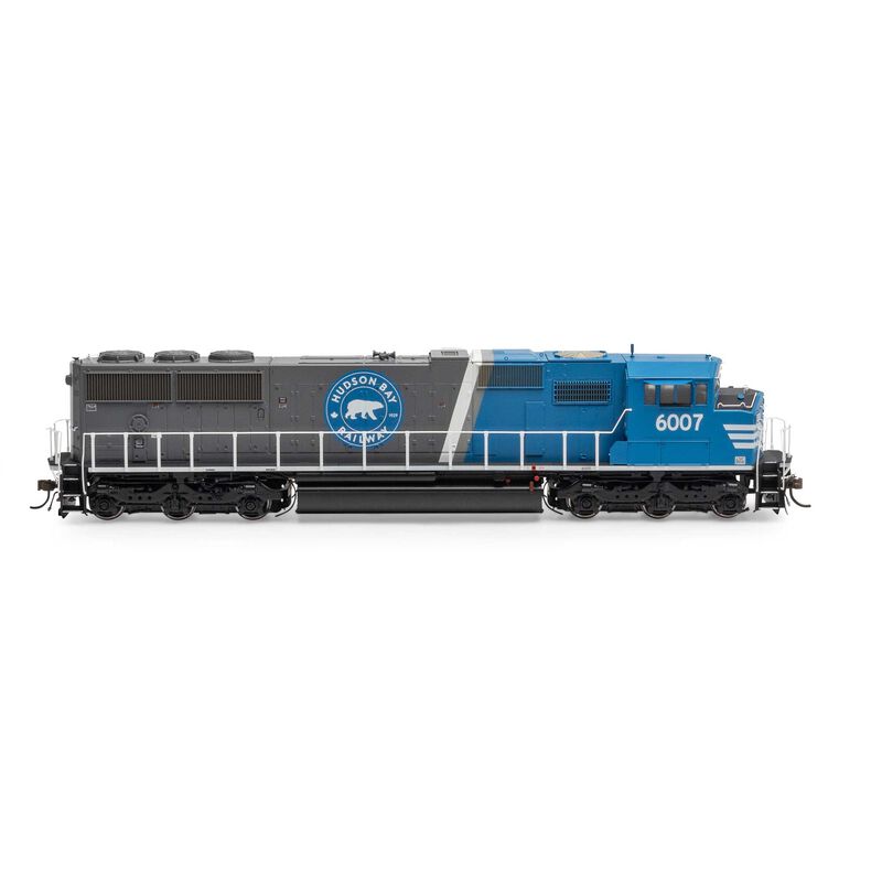 Athearn ATHG75647 SD60M Tri-Clops, HBRY Hudson Bay Railway #6007 with DCC & Sound HO Scale