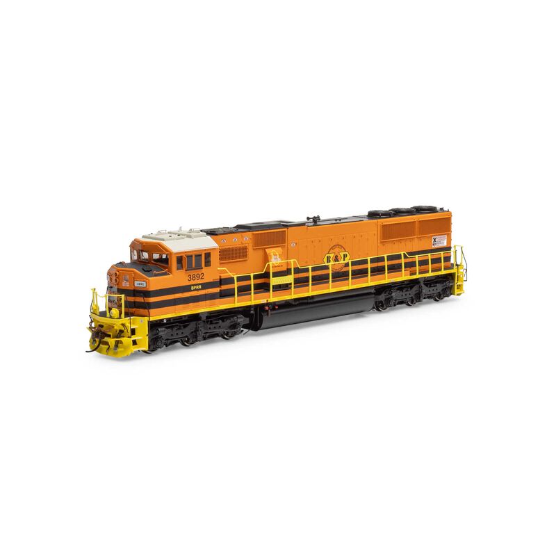 Athearn ATHG75648 SD60M Tri-Clops, BPRR Buffalo & Pittsburg #3892 with DCC & Sound HO Scale