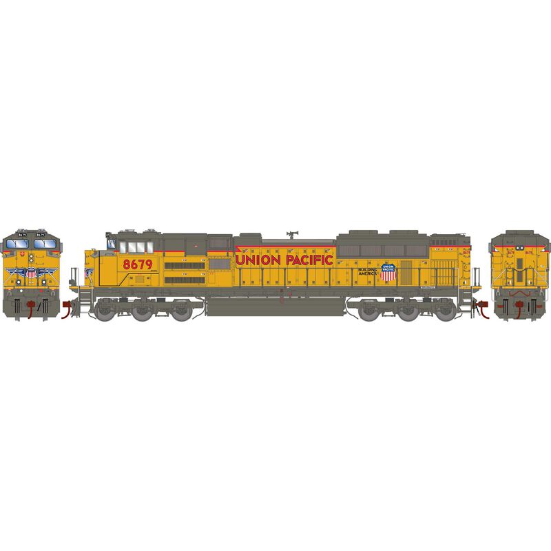 Athearn ATHG75736 EMD SD70ACe UP Union Pacific #8679 (No Flag) DCC Ready HO Scale