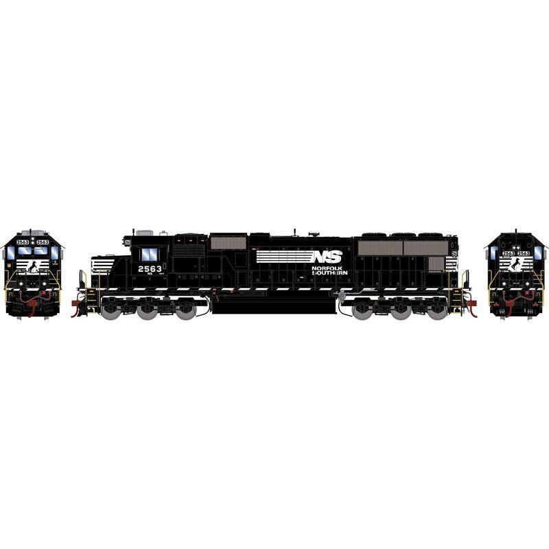 Athearn ATHG75826 G2 SD70, NS Norfolk Southern #2563 with DCC & Sound Tsunami2 HO Scale