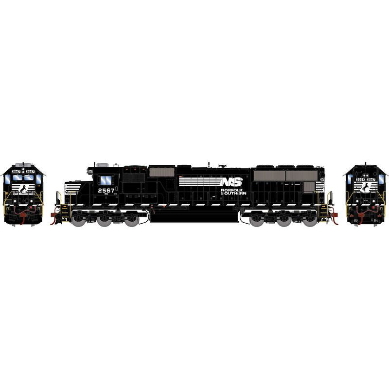 Athearn ATHG75828 G2 SD70, NS Norfolk Southern #2567 with DCC & Sound Tsunami2 HO Scale