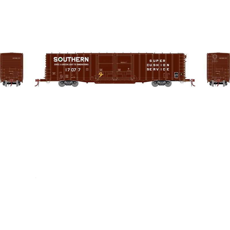 Athearn ATHG75888 60' PS Auto Box, SOU Southern #17077 HO Scale