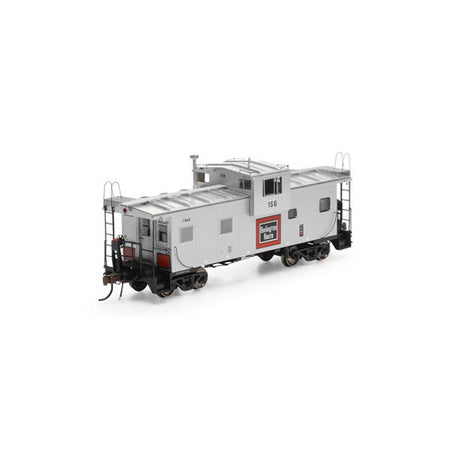 Athearn ATHG78371 ICC Caboose With Lights & Sound, FW&D Fort Worth & Denver #156 HO Scale