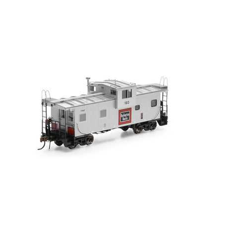Athearn ATHG78372 ICC Caboose With Lights & Sound, FW&D Fort Worth & Denver #160 HO Scale
