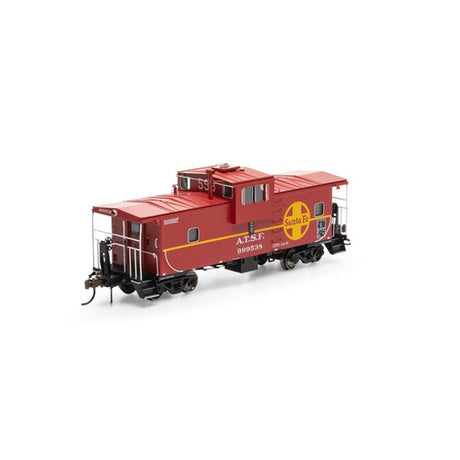 Athearn ATHG78374 ICC Caboose With Lights & Sound, ATSF Santa Fe #999538 HO Scale
