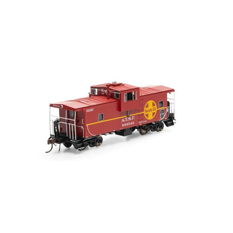 Athearn ATHG78375 ICC Caboose With Lights & Sound, ATSF Santa Fe #999540 HO Scale