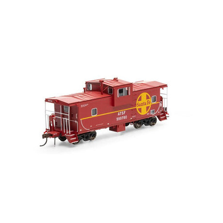 Athearn ATHG78377 CE-11 ICC Caboose With Lights & Sound, ATSF Santa Fe #999780 HO Scale