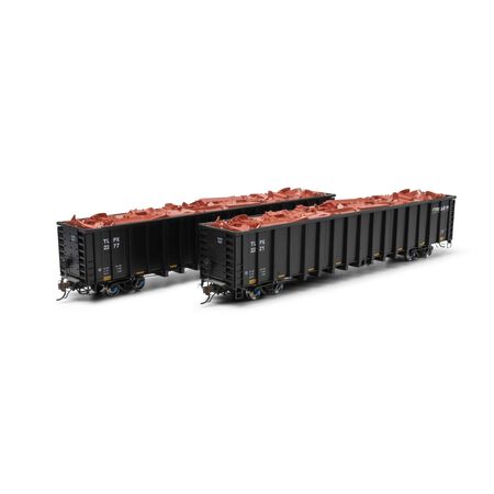 Athearn ATHG78613 NSC 6000 Gondola w/Load, TLPX #2221, 2277 HO Scale