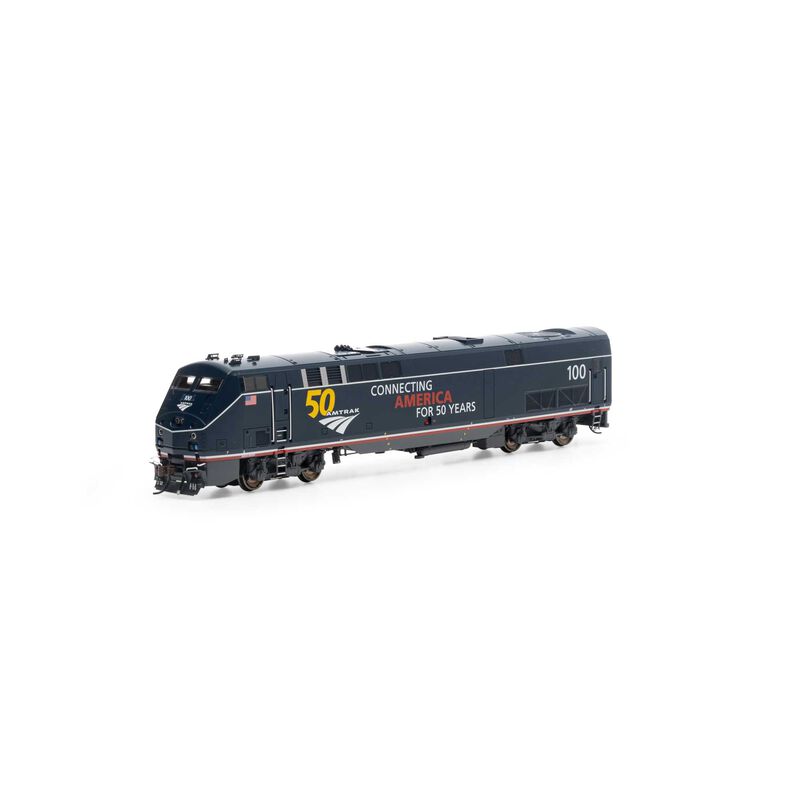 Athearn ATHG81314 P42 Amtrak 50th Midnight Blue# 100 DCC & Sound HO Scale