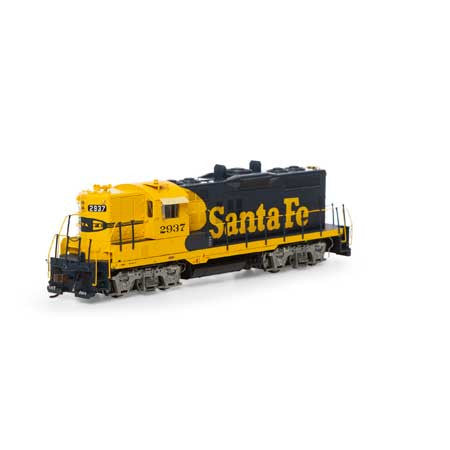 Athearn ATHG82326 GP9 ATSF Santa Fe #2937 with DCC & Sound Tsunami HO Scale