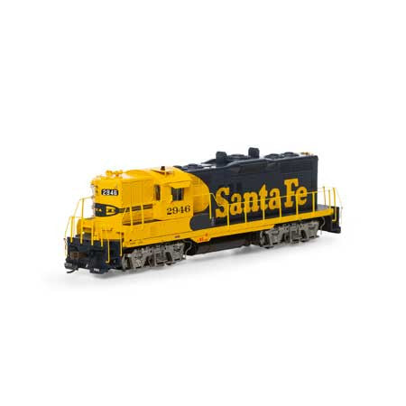 Athearn ATHG82327 GP9 ATSF Santa Fe #2946 with DCC & Sound Tsunami HO Scale