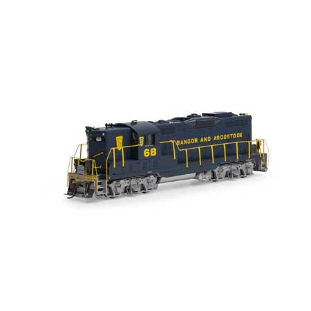 Athearn ATHG82345 GP7 BAR - Bangor & Aroostook #68 with DCC & Sound Tsunami HO Scale