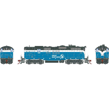 Athearn ATHG82383 GP9 GN Great Northern #690 with DCC & Sound Tsunami HO Scale