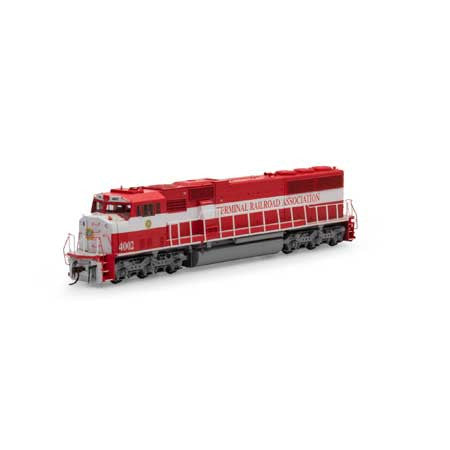 Athearn ATHG8521 SD60I - TRRA/Red/White #4002 with DCC & Sound Tsunami2 HO Scale