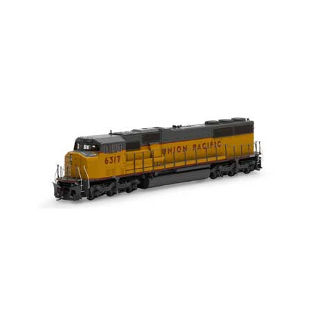 Athearn ATHG8524 SD60M - UP - Union Pacific Red Sill/As Delivered #6317 with DCC & Sound Tsunami2 HO Scale