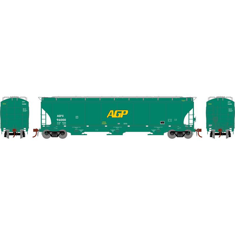 Athearn ATHG97155 Trinity 3-Bay Hopper AGPX AGP #96000 HO Scale