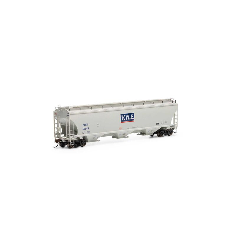 Athearn ATHG97160 Trinity 3-Bay Hopper KRIX KYLE #56135 HO Scale