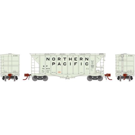Athearn ATHGN23383 GATC 2600 Airslide Hopper, NP Northern Pacific #75872 N Scale