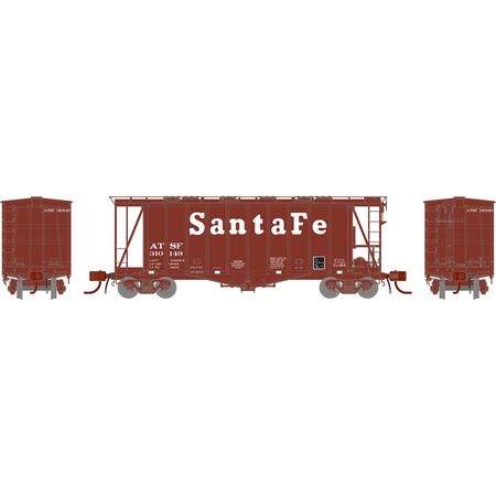 Athearn ATHGN23387 GATC 2600 Airslide Hopper, ATSF Santa Fe #310149 N Scale