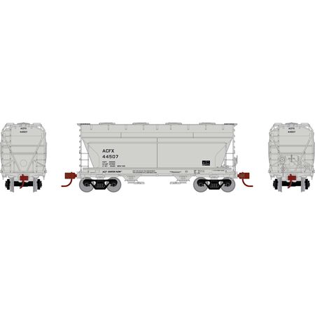 Athearn ATHGN24683 ACF 2970 Covered Hopper, ACFX #44507 N Scale