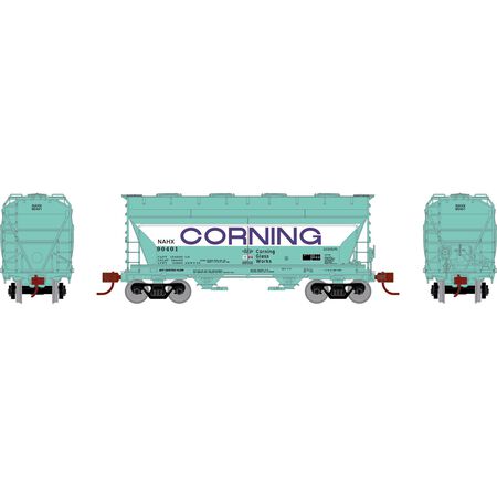 Athearn ATHGN24692 ACF 2970 Covered Hopper, NAHX Corning #90401 N Scale