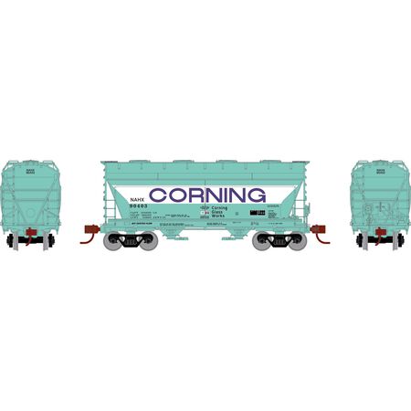 Athearn ATHGN24693 ACF 2970 Covered Hopper, NAHX Corning #90403 N Scale