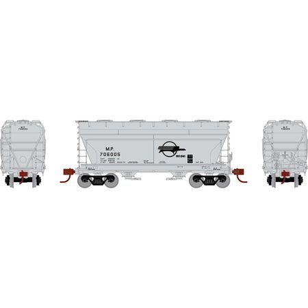 Athearn ATHGN24695 ACF 2970 Covered Hopper, MP Missouri Pacific #706005 N Scale
