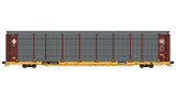 Class One Model Works FC00600 Thrall 20-2 Autorack - Type A - Santa Fe TTQX #904056 HO Scale