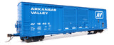 HomeShops HFB-028-004 AV Arkansas Valley #16477 - Rapido PC&F 5258 50' Double Door Box Car HO Scale