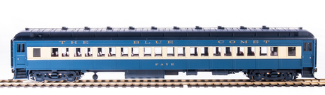 BLI 6436 CNJ 80' Passenger Coach, Blue Comet, 2-pack A, HO (Fantasy Paint Scheme)  HO Scale