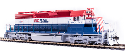 BLI 6776 SD40-2 BCR - BC Rail #736 Broadway Limited Paragon 4 w/Sound & DCC HO Scale