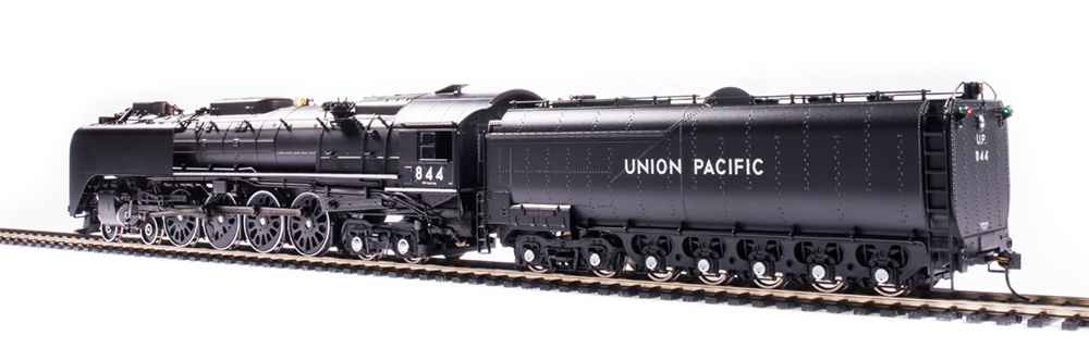 BLI 6640 4-8-4, Class FEF-3, UP Union Pacific #844, Black & Graphite, Modern Excursion, Paragon4 Sound & DCC, Smoke, HO Scale