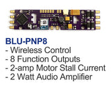 Soundtraxx 885624 Blunami BLU-PNP8 Diesel EMD-2 Set, 8-Function, Plug and Play BLU-PNP (2 Amp) Digital Sound Decoder HO Scale