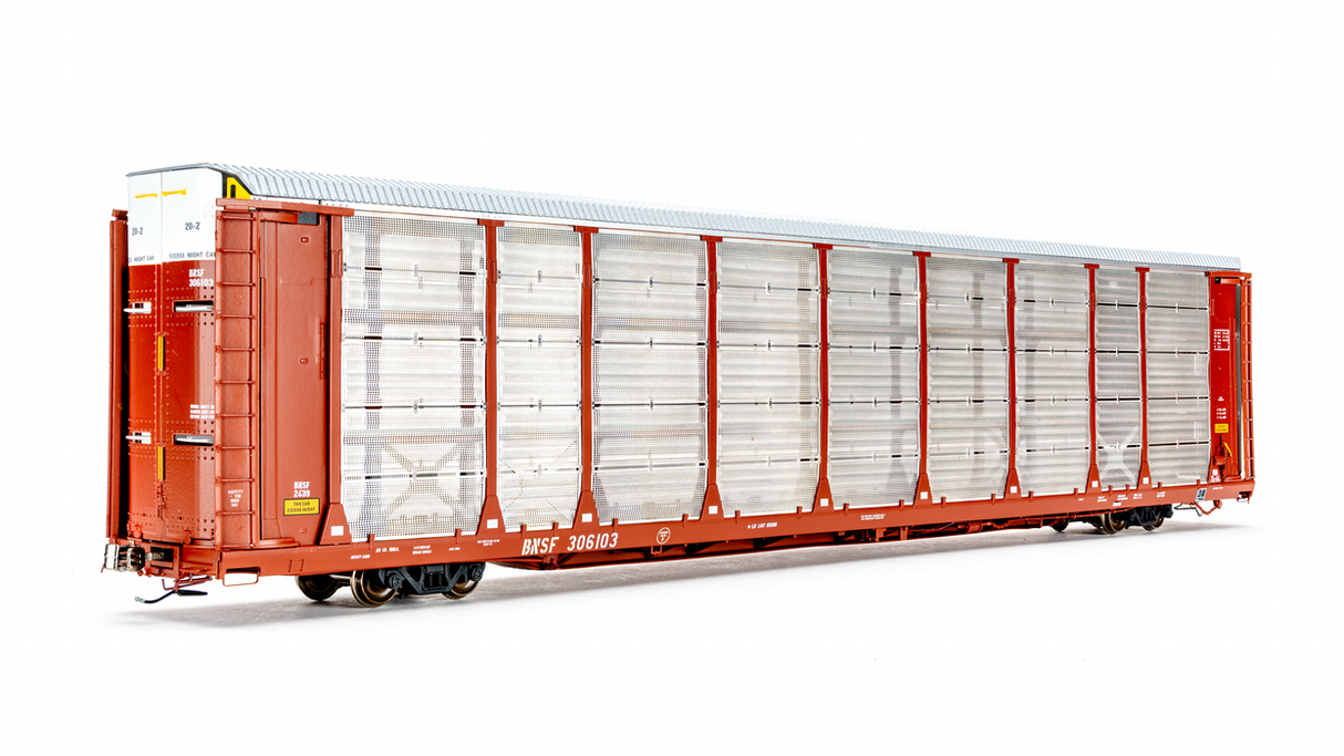 Class One Model Works FC00636 Thrall 20-2 Autorack - Type C - BNSF TTQX #306103 HO Scale