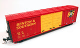 HomeShops HFB-029-003 BSR Benton & Southern #5835 - Rapido PC&F 5258 50' Double Door Box Car HO Scale