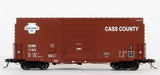 HomeShops HFB-019-001 CCRR - Cass County #1163 PS 40' Mini Hy Cube Boxcar HO Scale