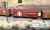 HomeShops NFB-001-002 CMSF - Cat Mountain #72656 Atlas USRA Rebuilt Steel 40' Box Car N Scale