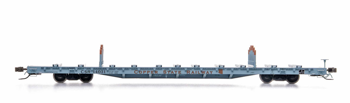 HomeShops HFF-011-001 CSR 14017 - HO-Scale Copper State Railway ScaleTrains BSC Finger Rack Flatcar