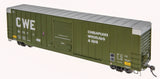 HomeShops HFB-009-003 CWE Chesapeake Wheeling & Erie #23127- ExactRail Platinum Berwick 7580 Boxcar HO Scale