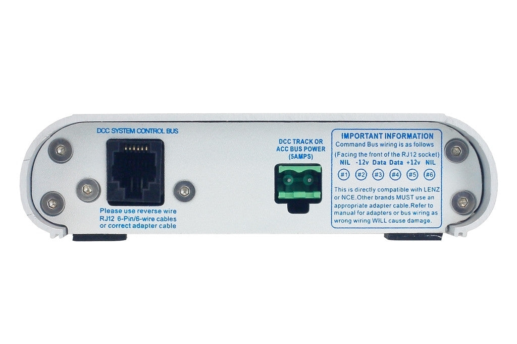 DCC Concepts {Alpha Box} 5 Amp Booster (Scale=ALL) Part#DCP-AUX