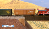 HomeShops NFB-002-002 DL - Delta Lines #2041 Atlas USRA Rebuilt Steel 40' Box Car N Scale