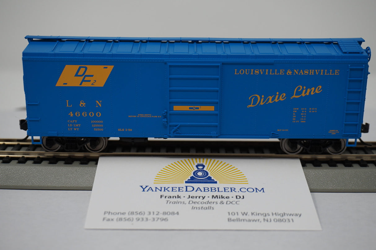 Bowser 42441 L&N - Louisville & Nashville The Dixie Line #46718 40' Boxcar HO Scale