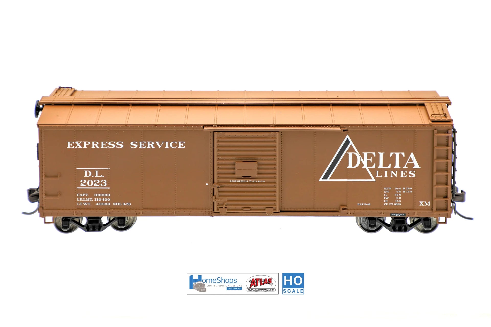 HomeShops HFB-037-003 DL - Delta Lines #2064 Atlas USRA Rebuilt