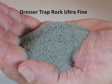 Superior Scenics Dresser Trap Rock (stone) Ultra Fine 42oz Bag