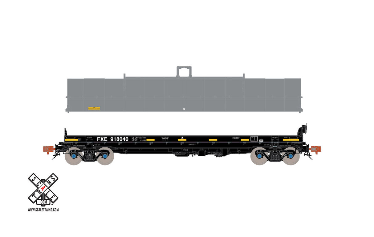 Scaletrains SXT32336 Thrall-Trinity 42' Coil Steel Car FXE - Ferromex #918048 HO Scale